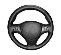 Tapa Embelle Protector Volante para para E82 para E88 para X1 para E84 Cubierta Personalizada para Volante De Coche Volante De Cuero Trenzado(3 Colors Thread)