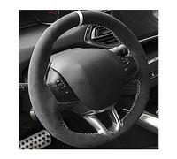 Tapa Embelle Protector Volante para Peugeot para 208 para Peugeot para 2008 Cubierta Personalizada para Volante De Coche Antideslizante Volante Trenzado Accesorios(Brown Thread)