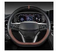 Tapa Embelle Protector Volante Protector Volante Coche Forma D para Asiento para Ateca FR 2017 2020 para Leon ST 2020 Accesorios para Automóviles(Coffee)