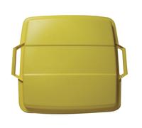 Tapa encajable, con 2 asas para una capacidad de 90 l, no fija