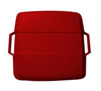 Tapa encajable, con 2 asas para una capacidad de 90 l, no fija