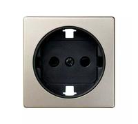 Tapa enchufe 2p+TT cav grafito Simon 82 - 82041-34