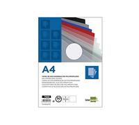 Tapa encuadernacion liderpapel polipropileno rayado a4 0.5mm transparente paquete de 100 unidades - TE20