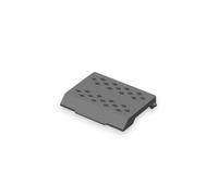 Tapa escotilla de café molido bypass compatible con cafetera Philips Series 800 1200 2200 2300 3200 4300 4400 5400 5500 y LatteGo - Ref. 421944084601 (Gris)