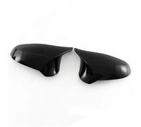 Tapa Espejo retrovisor 2 Piezas Carcasa Cubierta Espejo Retrovisor Para M4 F80 M3 F82 F83 2015-2019 Solamente Tapa Lateral Carcasa Coche Con Volante Derecha HQGQCEZEK(Glossy Black)