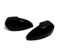 Tapa Espejo retrovisor 2 Piezas Para Ford Para Kuga Para Escape 2013-2018 Para Focus MK3 US 2012-2018 Cubierta De Espejo Retrovisor Lateral Tapa Ala Embellecedor Puerta HQGQCEZEK(Gloss Black)