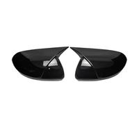 Tapa Espejo retrovisor 2 Piezas Para Renault Para Duster 2018 2019 2020 2021 2022 2023 2024 Cubiertas Para Espejos Retrovisores Laterales Carcasas Exteriores HQGQCEZEK(Gloss Black)