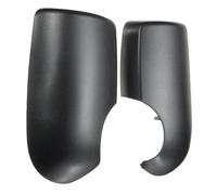 Tapa Espejo retrovisor 2 Uds. Cubiertas De Espejo Ala Puerta Negra ABS Cerca Pasajero L + R Para Ford Para TRANSIT MK6 MK7 2000-2014 HQGQCEZEK