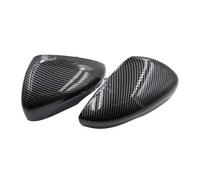 Tapa Espejo retrovisor 2 Uds LHD Para Ford Para Focus MK4 2019-2023 Cubierta De Espejo Retrovisor Lateral Tapa De Ala Embellecedor Puerta Exterior Reemplazo Coche HQGQCEZEK(Carbon Look)