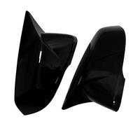 Tapa Espejo retrovisor 2 Unidades Tapas Para Retrovisores Con Diseño Fibra Carbono Modificadas Para Los Modelos Para X1 F48 X2 F39 Z4 G29 2 GT F45 F46 1 Series F40 F52 HQGQCEZEK(Gloss Black)