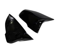 Tapa Espejo Retrovisor Coche Compatible con Toyota para Supra 2019 2020 2021 2022 2 Piezas De Tapas De Espejo Retrovisor Laterales Negras Brillantes Modificadas para ala Piezas De Automóvil