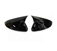 Tapa Espejo Retrovisor Coche Compatible Con VW Para Golf Para E-Golf 2014 2015 2016 2017 2018 Cubierta De Espejo Con Apariencia Fibra Carbono/negro Brillante Tapas Vista Trasera Carcasa Adicional