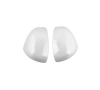 Tapa Espejo retrovisor Coche Para Benz Para Smart Fortwo 2016-2024 Repuesto De Cubierta De Espejo Retrovisor Lateral Tapa De Ala Carcasa De Puerta Exterior Embellecedor(Blanco)