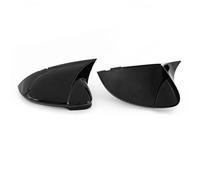 tapa espejo retrovisor Compatible Con VW Para 8R R Para GTI Para GTE Para GTD 2020-2024 Par De Tapas De Espejos Laterales Tapas Negro Brillante Para Retrovisor De Ala Con Asistente De Carril