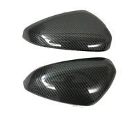 Tapa Espejo Retrovisor Funda Para El Retrovisor Trasero Coche Moldura Lateral Marco Cejas Y Embellecedor Capó Para Peugeot 3008 GT 4008 2016 2017 2018 2019 2020. HQGQCEZEK(Fibra de carbon)