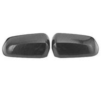 Tapa Espejo retrovisor Para Ford Para Ranger T9 2022 2023 2024 Cubierta Espejo Retrovisor Exterior Para Automóvil Color Negro Carbón Carcasa 2 Piezas HQGQCEZEK(Carbon fibre)