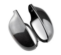 tapa espejo retrovisor Para VW para Golf 5 para GTI estándar para EOS para Passat B6 Carcasa Tapas Espejo Retrovisor Lateral Reemplazo Para Coche(Mirada de fibra de carbono)