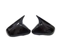 Tapa Espejo Retrovisor Pegatina Para El Retrovisor Lateral Cubierta Tapa Carcasa Exterior Puerta Moldura Exterior Marco Plateado Para Hyundai Para Sonata 2015-2019 HQGQCEZEK(Carbon)