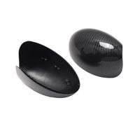 Tapa Espejo Retrovisor,Tapa Cubierta del Espejo 2 tapas de fibra de carbono Uso apto para espejos laterales de ala, Uso apto para Mini Cooper R Series R50 R53 R52 2000-2008