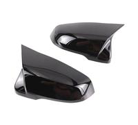 Tapa Espejo retrovisor Tapas De Cubierta De Espejo Retrovisor Modificadas Lado Posterior Brillante Para X1 F48 X2 F39 Z4 G29 2GT F45 F46 F52 F40 2 Uds. HQGQCEZEK(Black-2pcs)