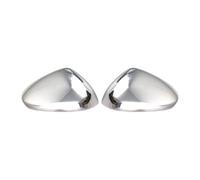 Tapa espejo Tapa Del Espejo Retrovisor Para Peugeot 5008 2017-2020 | ABS,Fibra de carbono/plata,Izquierda y derecha,Mejora de estilo exterior,Look moderno(Silver)