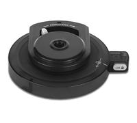 Tapa Exterior Compatible con Ninja CREAMi Deluxe Heladera multifunción NC501EU NC500EU, Accesorios Tapa de Repuesto Reutilizable para Ninja Creami NC501 NC500 Series,Sin BPA (Sin Cuchilla)
