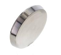 Tapa final 121mm Boquilla cónica DN 100 Acero inoxidable DIN 11851
