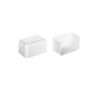 Tapa final EKE 100x60mm blanco 8551 8551_HB