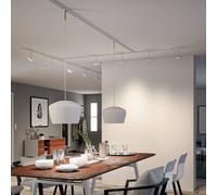 Tapa final Paulmann URail, blanco señal, juego de 2, plástico