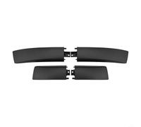 Tapa Final Riel para techo 4pcs Negra Para Suzuki para Grand Vitara 06-15 | Material plástico instalación plug-and-play mayor disipador de calor OEM 78215-65J10-5PK Pack 4 piezas