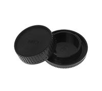Tapa frontal y tapa de lente trasera de repuesto para lente de cámara MD X700 DF-1 y EF reemplaza la cubierta del capó, protector de calor trasero, juego frontal de montaje con tornillo