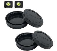 Tapa frontal y tapa trasera para lente posterior para Olympus E-M10 Mark IV III II E-M1 E-M5, Panasonic Lumix G9 G7 G95 G85 GH6 GH5 GH5S GH4 GH3 GX85 GX9 GX8 GF9 GF10 y más accesorios para cámaras y