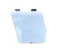Tapa Gancho Remolque Delantera Y Trasera Plateada para Mitsubishi para Outlander 2021 6400L364ZZ 6410F499ZZ Gancho Remolque Coche(Silvery Front)