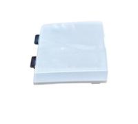 Tapa Gancho Remolque Delantera Y Trasera Plateada para Mitsubishi para Outlander 2021 6400L364ZZ 6410F499ZZ Gancho Remolque Coche(Silvery Rear)