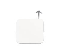 Tapa Gancho Remolque Parachoques Trasero Cubierta Ojo Remolque para Toyota para Corolla para Altis 2019-2020 Sedán Versión UE 52161-02080 Coche(White Passenger Side)