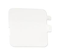 Tapa Gancho Remolque Trasero para Mazda CX-5 2017 2018 2019 2020 2021 KB8A50EK1BB KB8A-50EK1(Blanco)