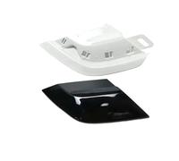 Tapa Gancho Tow Tapa Cubierta del Gancho Remolque del Parachoques Delantero del Coche para VW Tiguan R-Line 2017 2018 2019 2020 2021(Blanco)