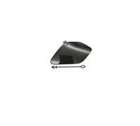 Tapa Gancho Tow Tapa de Cubierta de Parachoques Delantero para Remolque para BMW X1 F48 F49 2016 2017 2018 2019 Cubierta de Orificio de Gancho de Remolque de Parachoques 51137361220(Negro)