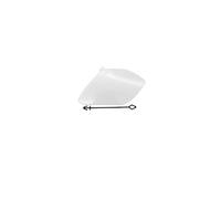 Tapa Gancho Tow Tapa de Cubierta de Parachoques Delantero para Remolque para BMW X1 F48 F49 2016 2017 2018 2019 Cubierta de Orificio de Gancho de Remolque de Parachoques 51137361220(Blanco)