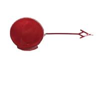 Tapa GanchoRemolque Delantero Trasero Piezas Automóvil Tapa Cubierta Ojo Corchete Remolque para Parachoques Trasero para Opel para Insignia 2014 2015 2016 2017 Embellecedor UOEMCRTB(Red)