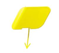 Tapa GanchoRemolque Delantero Trasero Tapa La Cubierta Ojo Corchete Remolque Parachoques Delantero para Ajuste para Fit para Jazz GE GE6 GE8 GP1 2011 2012 2013 Guarnición UOEMCRTB(Amarillo)