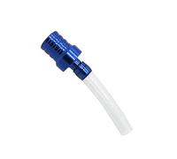 Tapa Gasolina Moto Tanque De Combustible Gas Aluminio CNC Alto Rendimiento Con Tapa Válvula Ventilación Tubo En Línea Tanque Gasolina Para Dirt Pit De 49mm(Cap-blue)