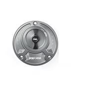 Tapa Gasolina Motocicleta Tapa de tanque combustible aluminio CNC sin llave para motocicleta para YZF R6 todos los años