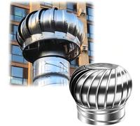 Tapa giratoria para chimenea, protector de pájaros de acero inoxidable, giratorio anticorriente para chimeneas y rejillas de escape