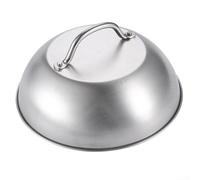Tapa gruesa de acero inoxidable para uso multifuncional en cocina cubierta de alimentos para cocinar y almacenar sobras