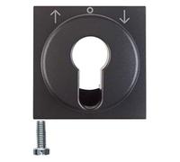 Tapa int./puls. llave S/B antracita