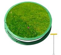 Tapa Invisible de Resina para fosa séptica - Tapa de alcantarilla para Plantar césped, Ideal para jardín, Escuela, paisajismo - 1000 mm de diámetro