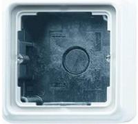 Tapa Jung AP CD581AWW - Marco moldeado, 1 compartimento, carcasa de montaje, ...