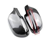 Tapa la cubierta del espejo A4, A5, B8, A3, 8P, A6, C6, Q3 Cubiertas Para Espejos Laterales De Coche, Tapas Para Retrovisores Automáticos(Carbon Look-B8)