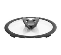 Tapa Lagostina INGENIO, Modelo 010244060120, Transparente Y Gris, Para Una